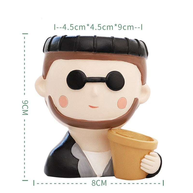 Petits pots pour plantes succulentes de jardin ou intérieur