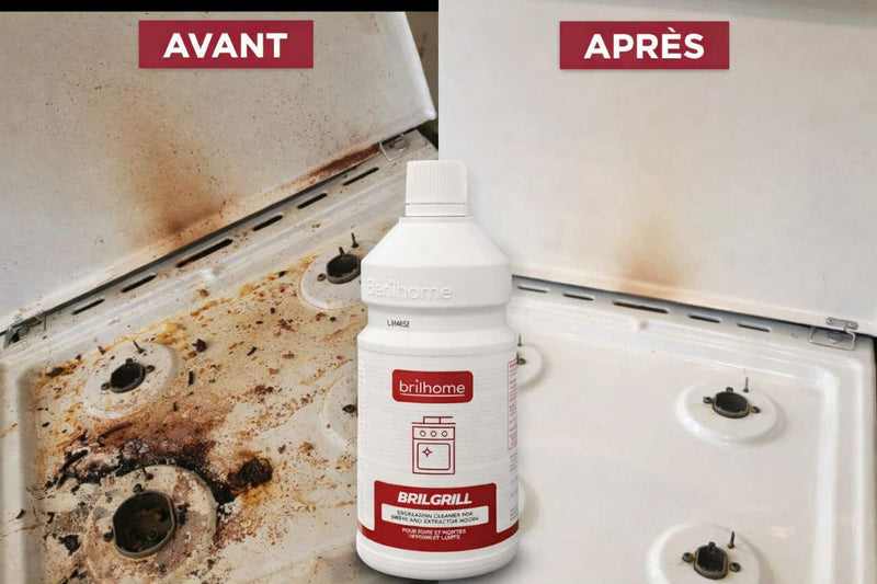Brilgrill - Nettoyant dégraissant pour fours et hottes