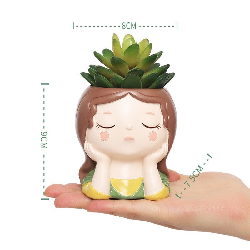 Petits pots pour plantes succulentes de jardin ou intérieur