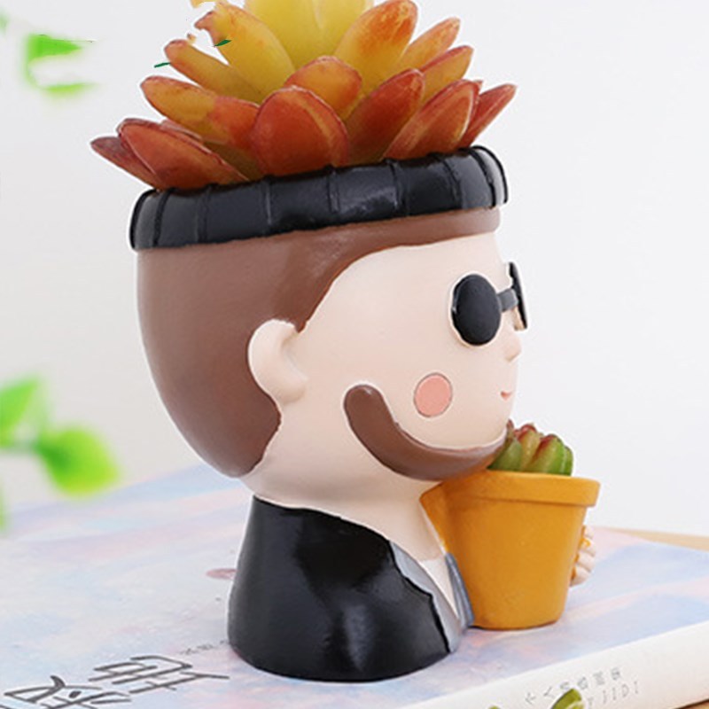 Petits pots pour plantes succulentes de jardin ou intérieur