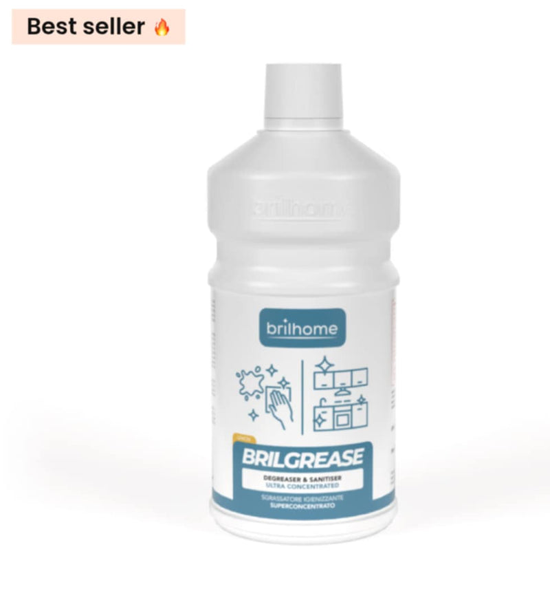 Brilgrease - Dégraissant et assainissant super-concentré