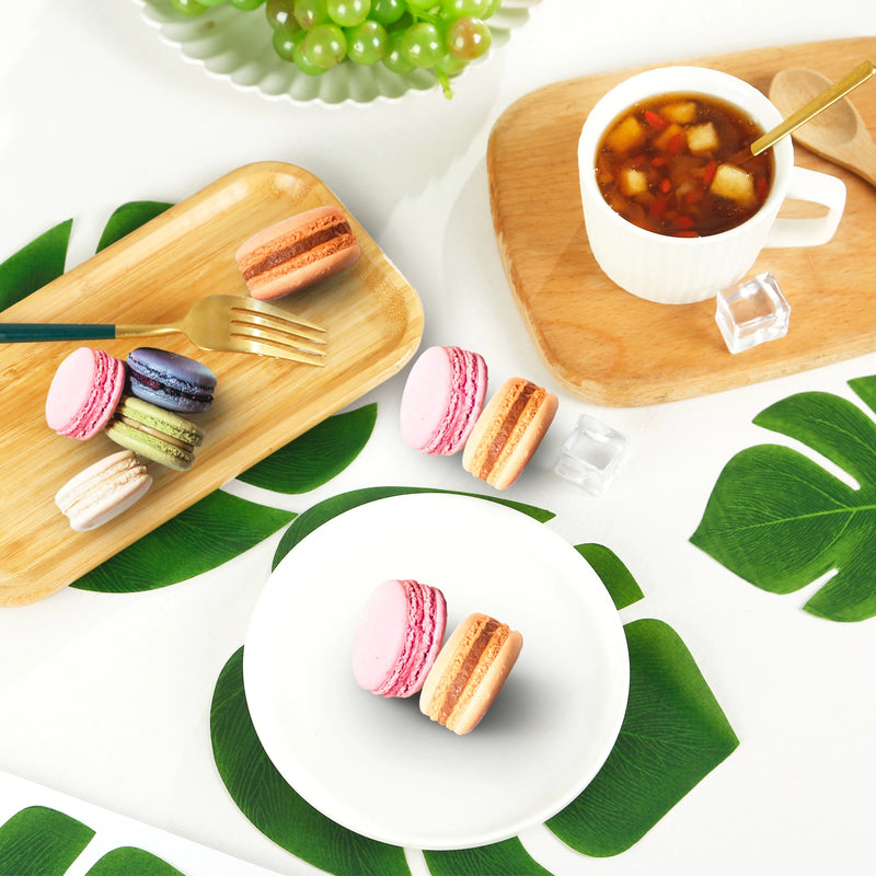 Feuilles artificielles de palmier tropical, feuilles de monstera,feuillage de jungle safarI