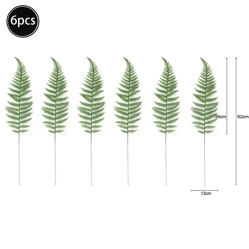 Feuilles artificielles de palmier tropical, feuilles de monstera,feuillage de jungle safarI