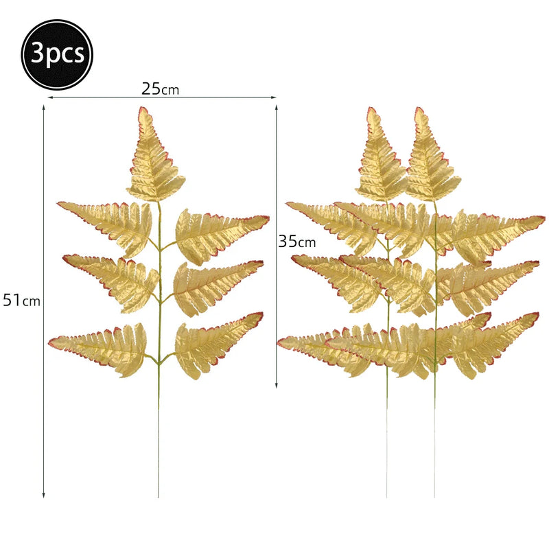 Feuilles artificielles de palmier tropical, feuilles de monstera,feuillage de jungle safarI