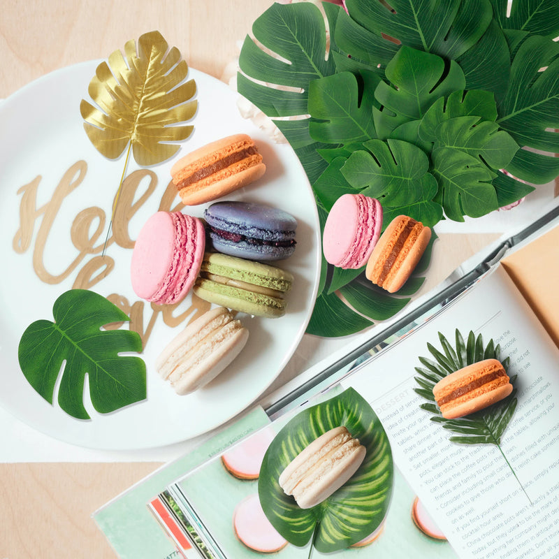 Feuilles artificielles de palmier tropical, feuilles de monstera,feuillage de jungle safarI