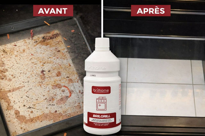 Brilgrill - Nettoyant dégraissant pour fours et hottes