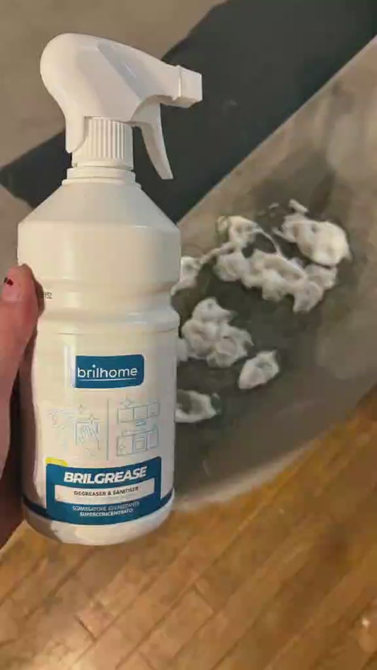 Brilgrease - Dégraissant et assainissant super-concentré
